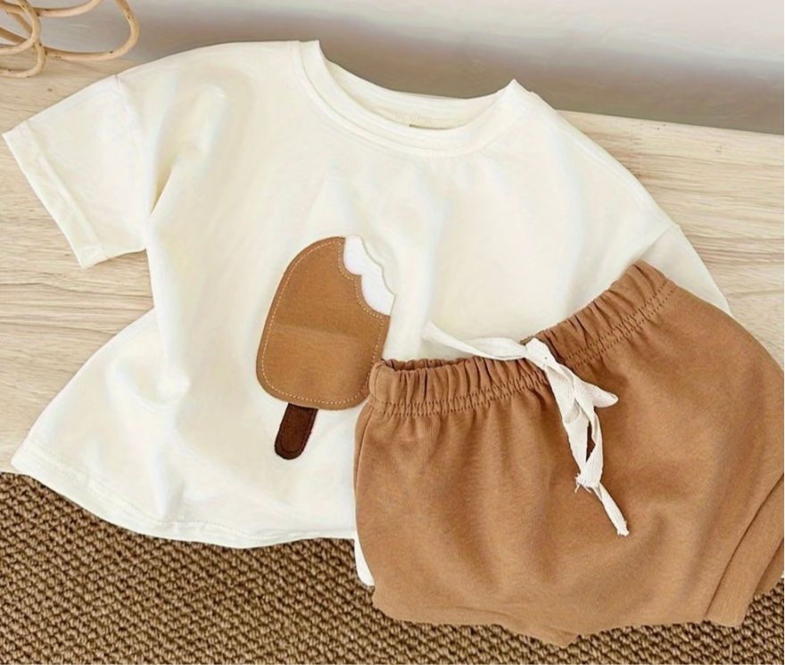 Ice Cream two-piece set