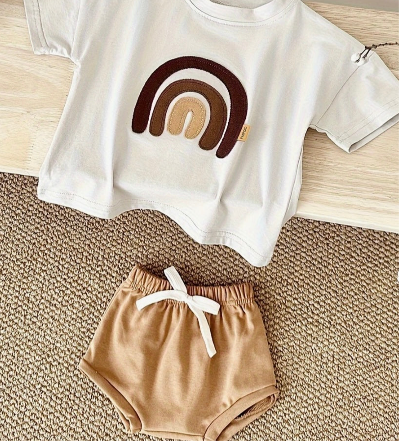 Rainbow two-piece set