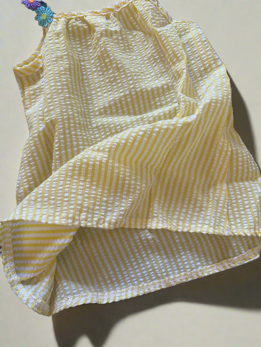 Lemon Stripe Dress