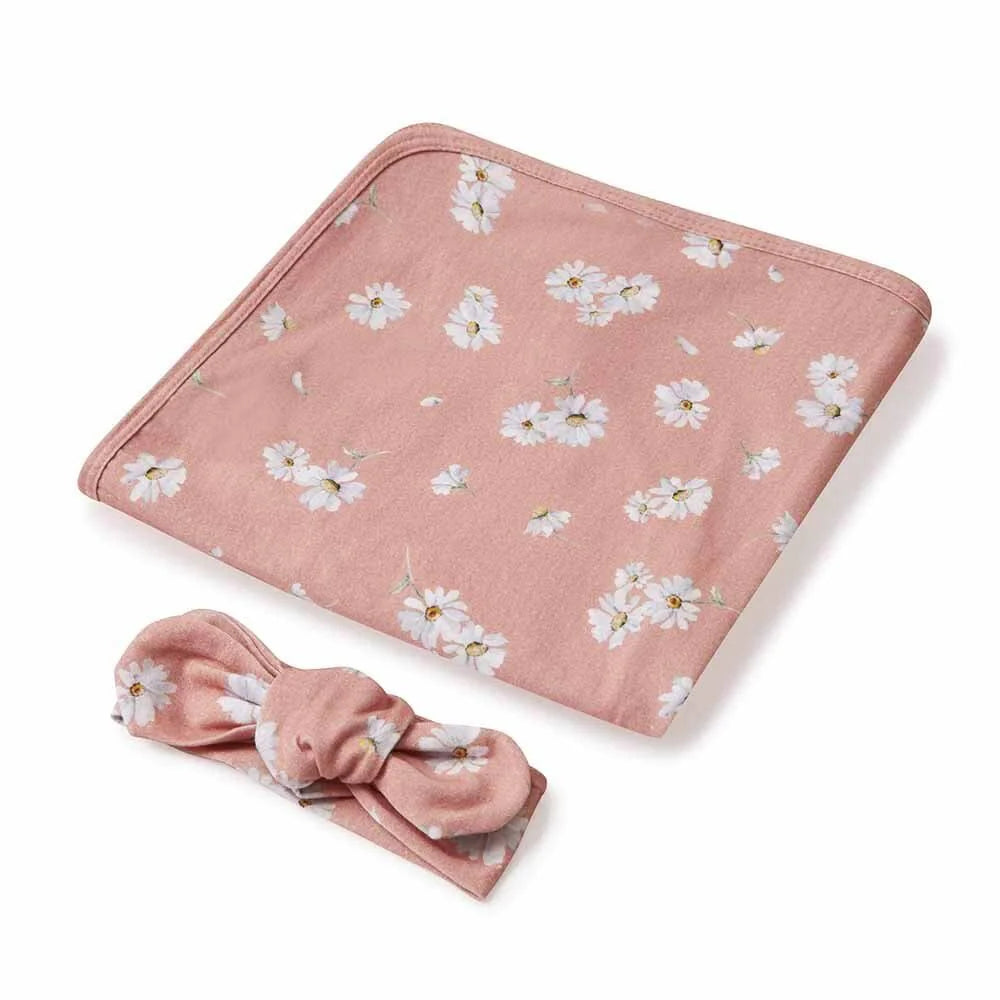 Daisy Newborn Wrap Set